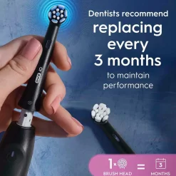Oral B Børstehoved iO Gentle Care Black 3-pak