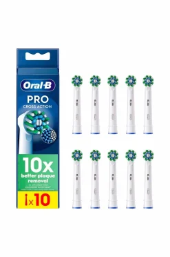 Oral B Børstehoveder Crossaction 10-pak
