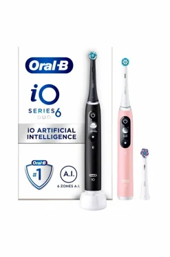 Oral B Eltandbørste iO6 Series M6 Black/Light Rose