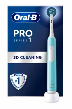 Oral B El-tandbørste Pro1 Turquoise + Ekstra Refill