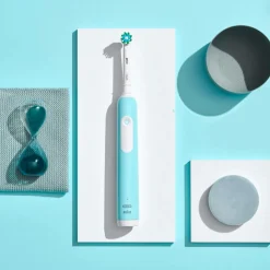 Oral B El-tandbørste Pro1 Turquoise + Ekstra Refill