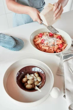 OYOY Living Design Køkkenhandske Striped Demin