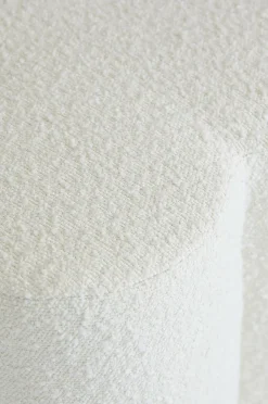 Pastill Bodhi puf i bouclé ø 70 cm