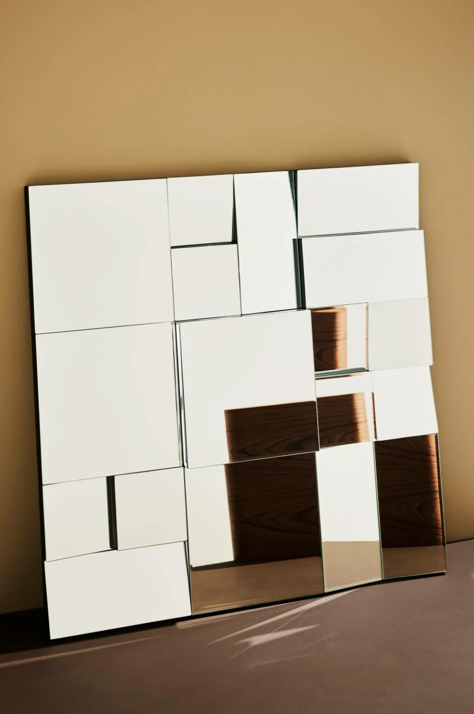 Pastill Farrah spejl 90x90 cm