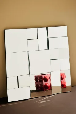 Pastill Farrah spejl 90x90 cm