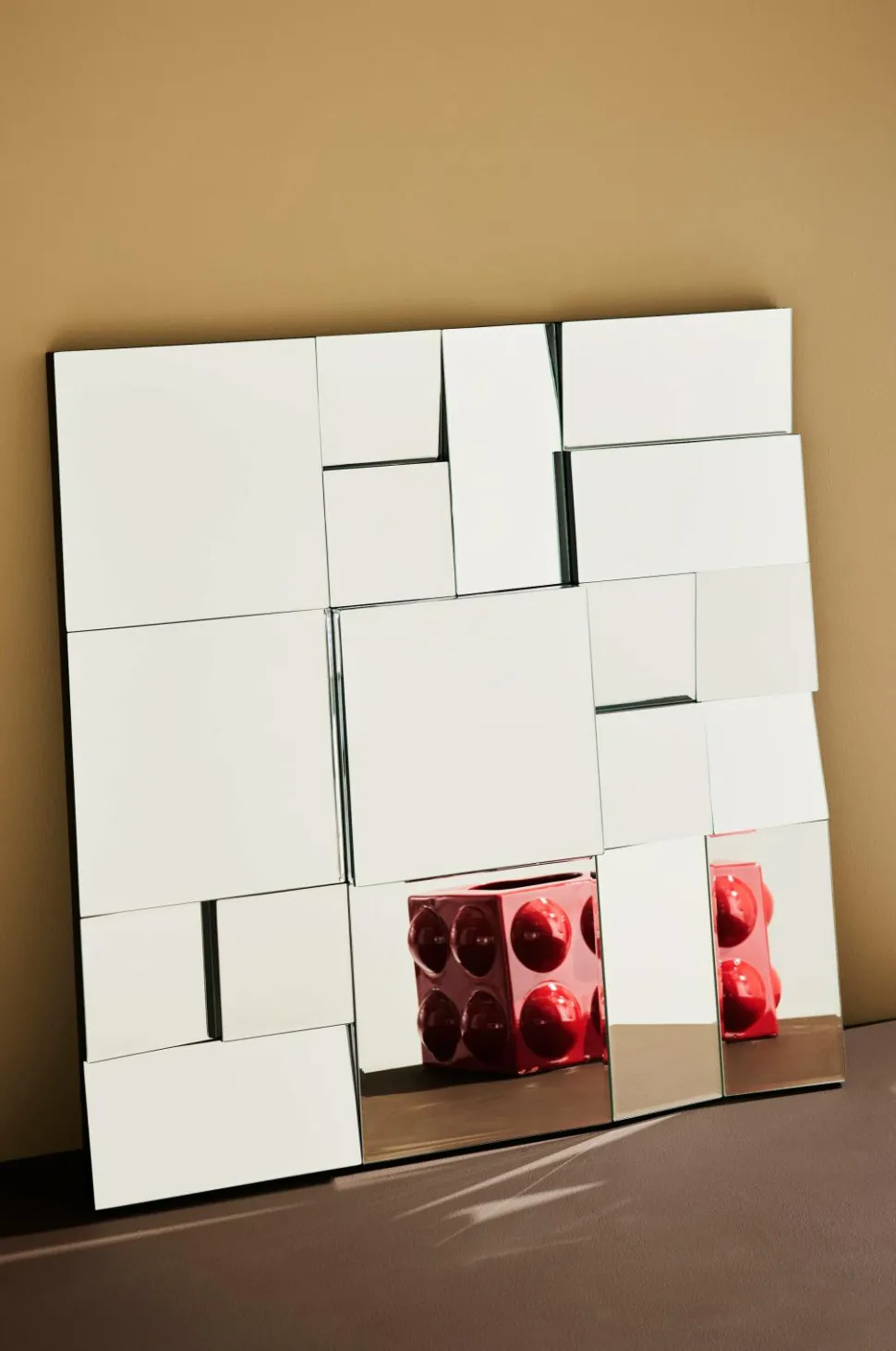 Pastill Farrah spejl 90x90 cm