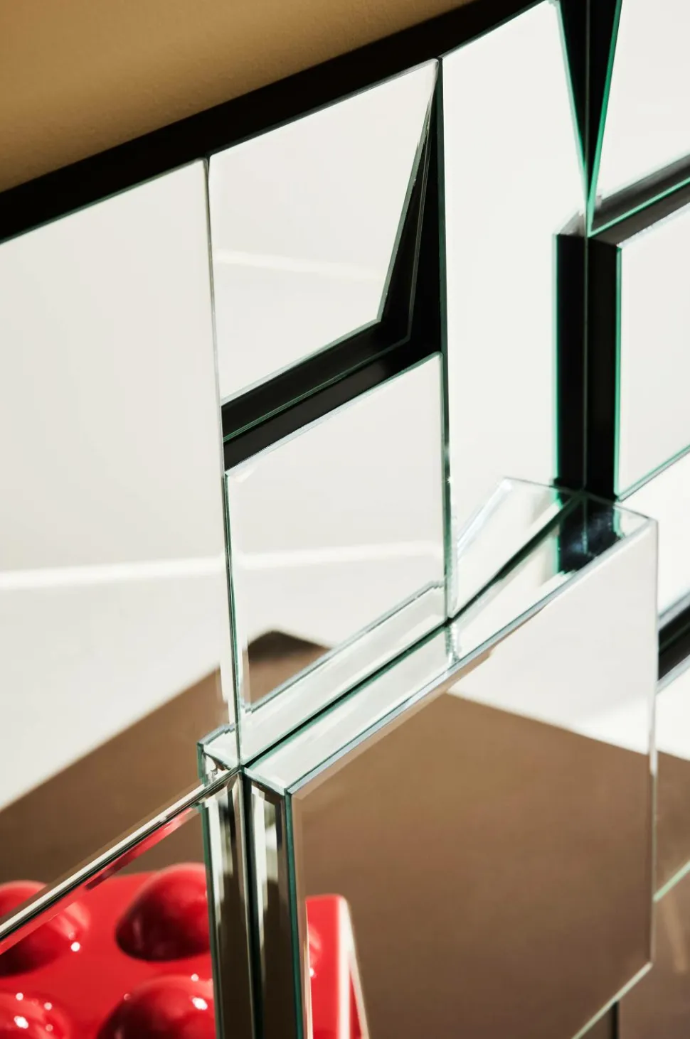 Pastill Farrah spejl 90x90 cm