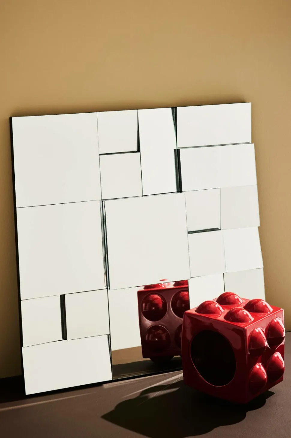 Pastill Farrah spejl 90x90 cm