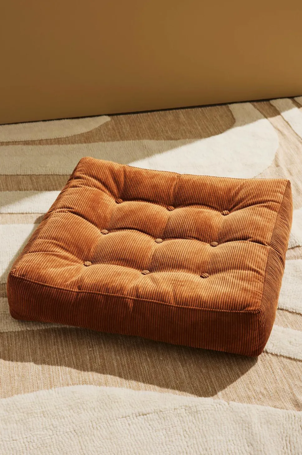 Pastill Luca gulvpude manchester 64x64x15 cm