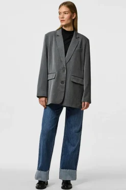 pieces Habitjakke pcKamil LS Loose Blazer Noos BC