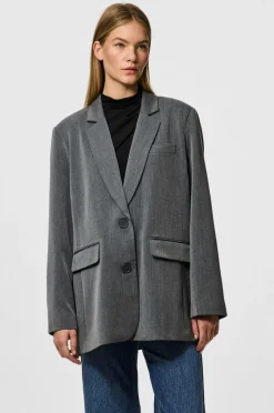 pieces Habitjakke pcKamil LS Loose Blazer Noos BC