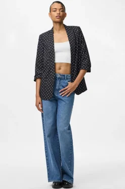 pieces Habitjakke pcBosella 3/4 Printed Blazer