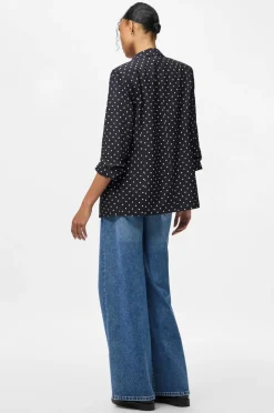 pieces Habitjakke pcBosella 3/4 Printed Blazer