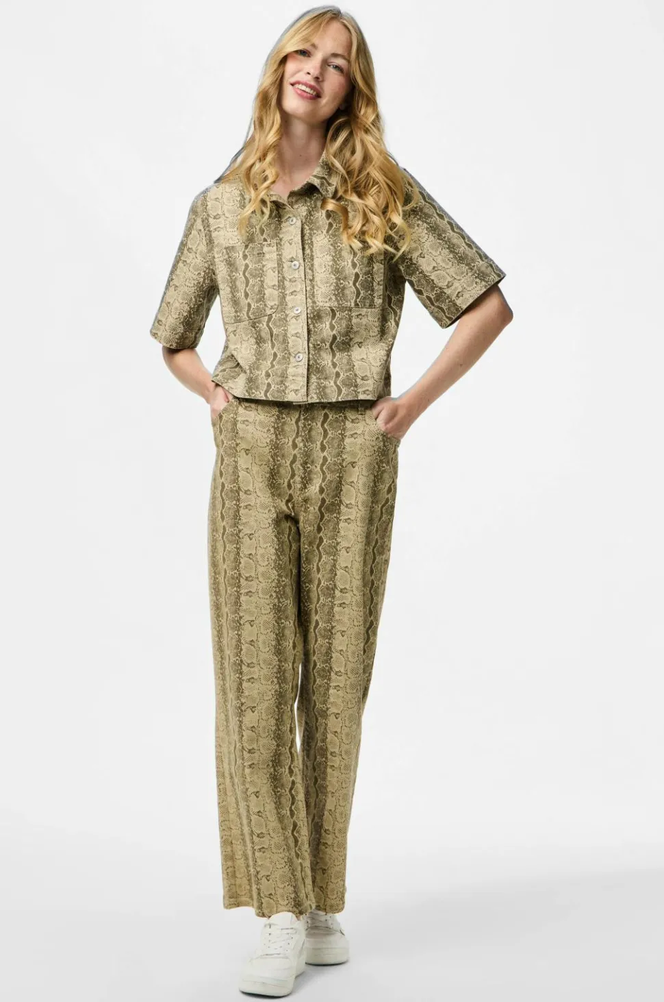 pieces Jeans pcSalume MW Cropped