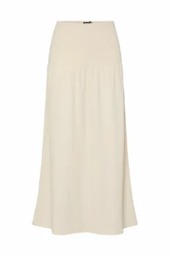 pieces Maxi nederdel pcFess MW Smock Skirt Jrs BC