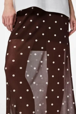 pieces Maxi nederdel pcDorthea HW Ankle Mesh