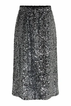 pieces Nederdel pcSerena Sequin HW Midi Skirt MM