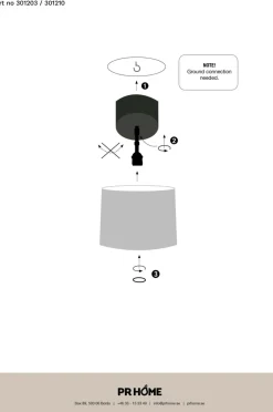 PR Home Baldakin Bacup 12 cm