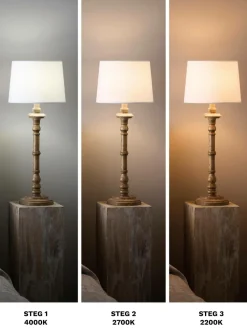 PR Home Lyskilde Twilight LED, 3-trin, 4,5W, Globe 4,5 cm