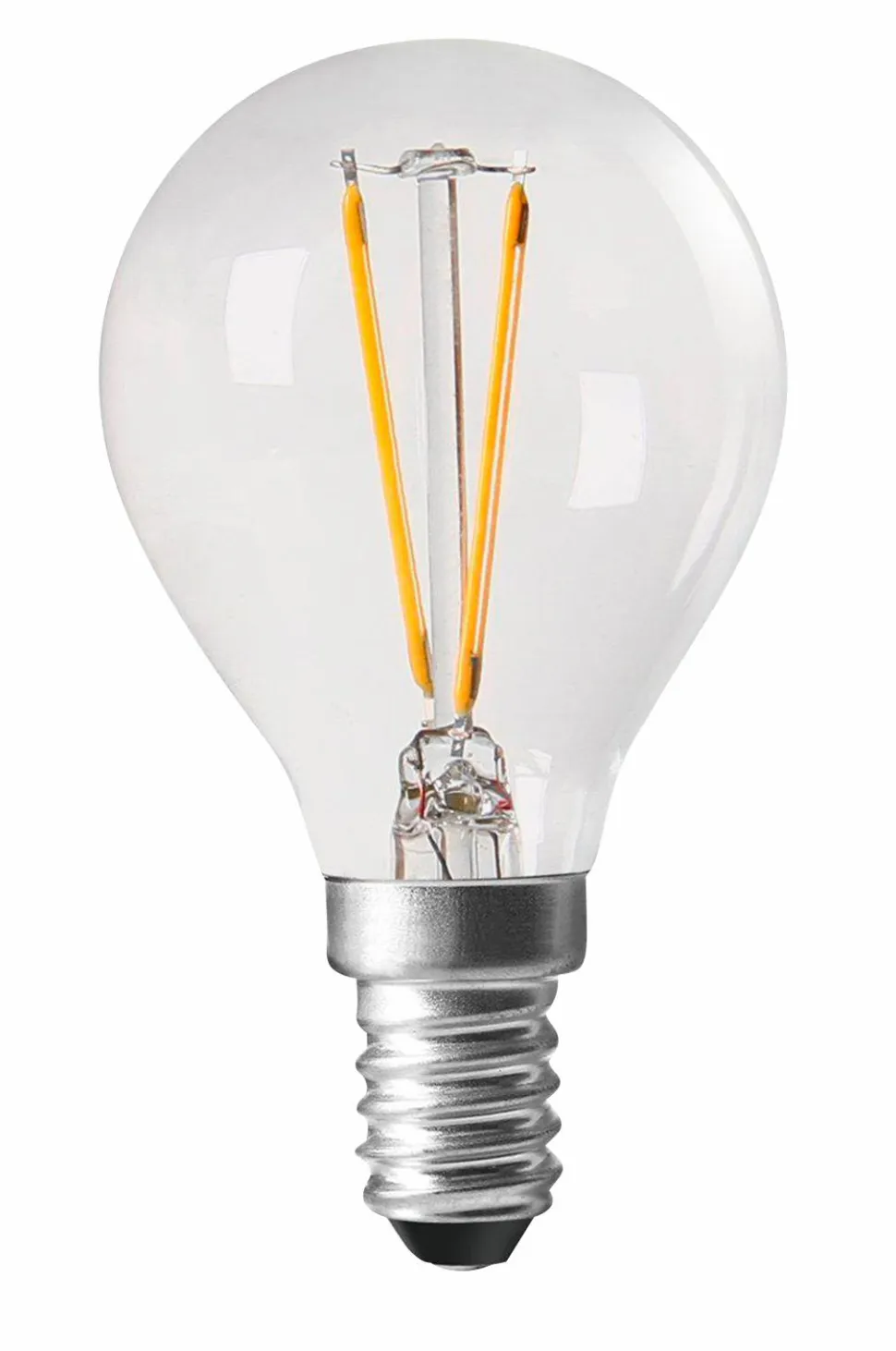 PR Home Shine LED filament Globe Clear E14