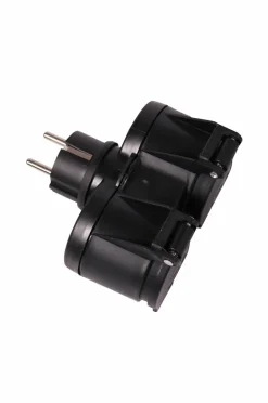 PR Home Stikdåse med to stik IP44 udendørs, 12 cm