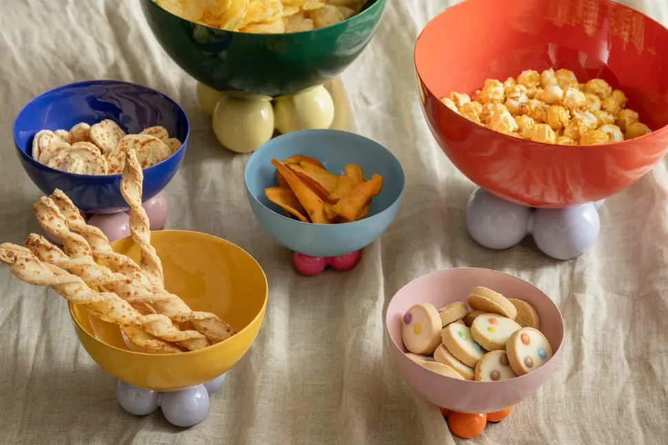 Present Time Skål Double Funky Large