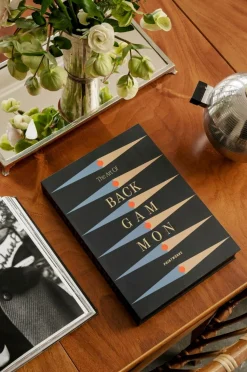 PRINTWORKS Klassisk - Backgammon-kunsten, antracit