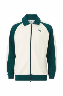 Puma Træningsjakke T7 Relaxed Wing Collar Jacquard Track Jacket DK