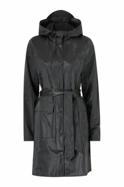 Rains Regnjakke Curve Long Jacket W3