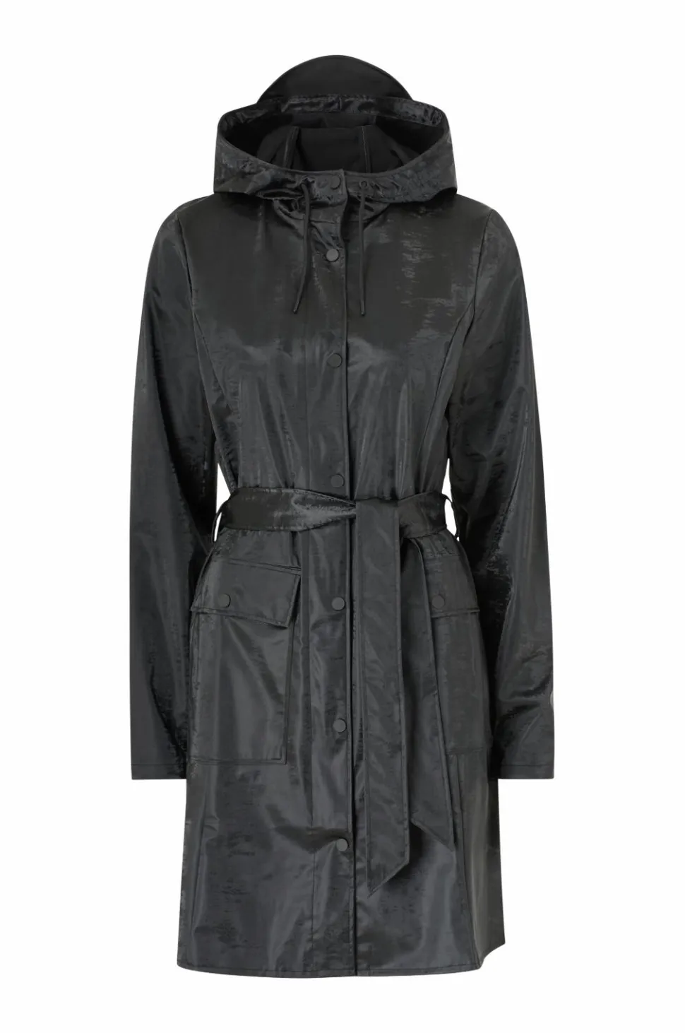 Rains Regnjakke Curve Long Jacket W3