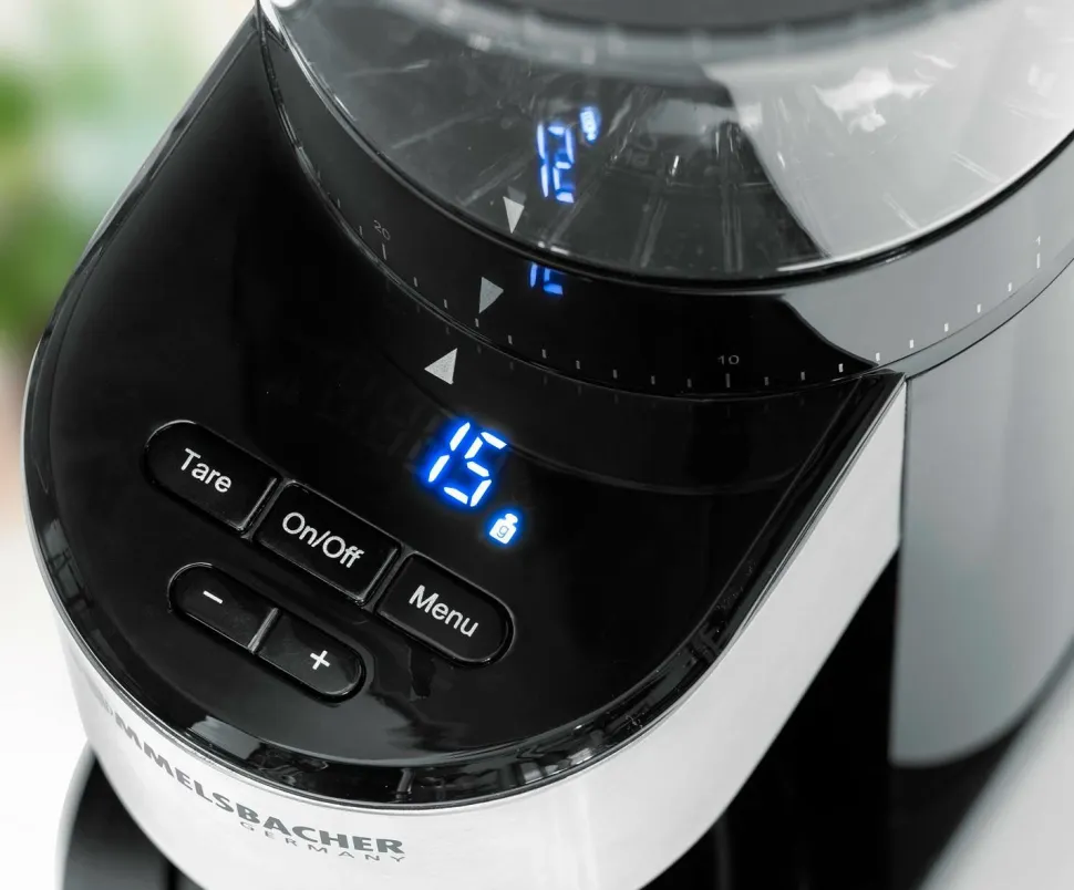 Rommelsbacher Kaffekværn PRO med integreret vægt EKM 500