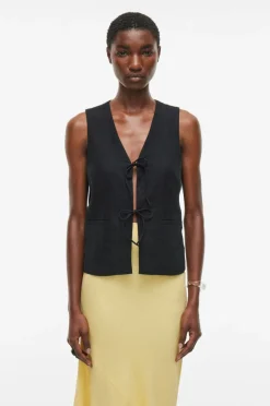 Rouge Edit Linnedvest rouSummer Waistcoat