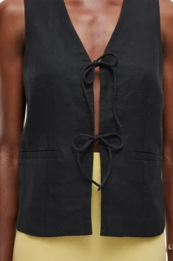 Rouge Edit Linnedvest rouSummer Waistcoat