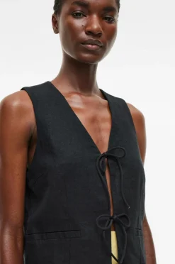 Rouge Edit Linnedvest rouSummer Waistcoat