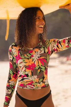 Roxy Trøje med solbeskyttelse / svømmetop PT LS Lycra