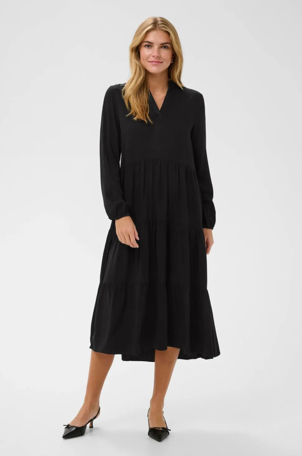 Saint Tropez Kjole EdinaSZ Maxi LS Dress