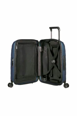 Samsonite Kabinekuffert Attrix Spinner 55 Exp Steel Blue