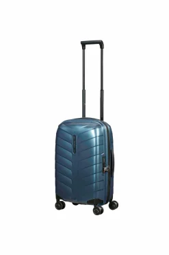 Samsonite Kabinekuffert Attrix Spinner 55 Exp Steel Blue