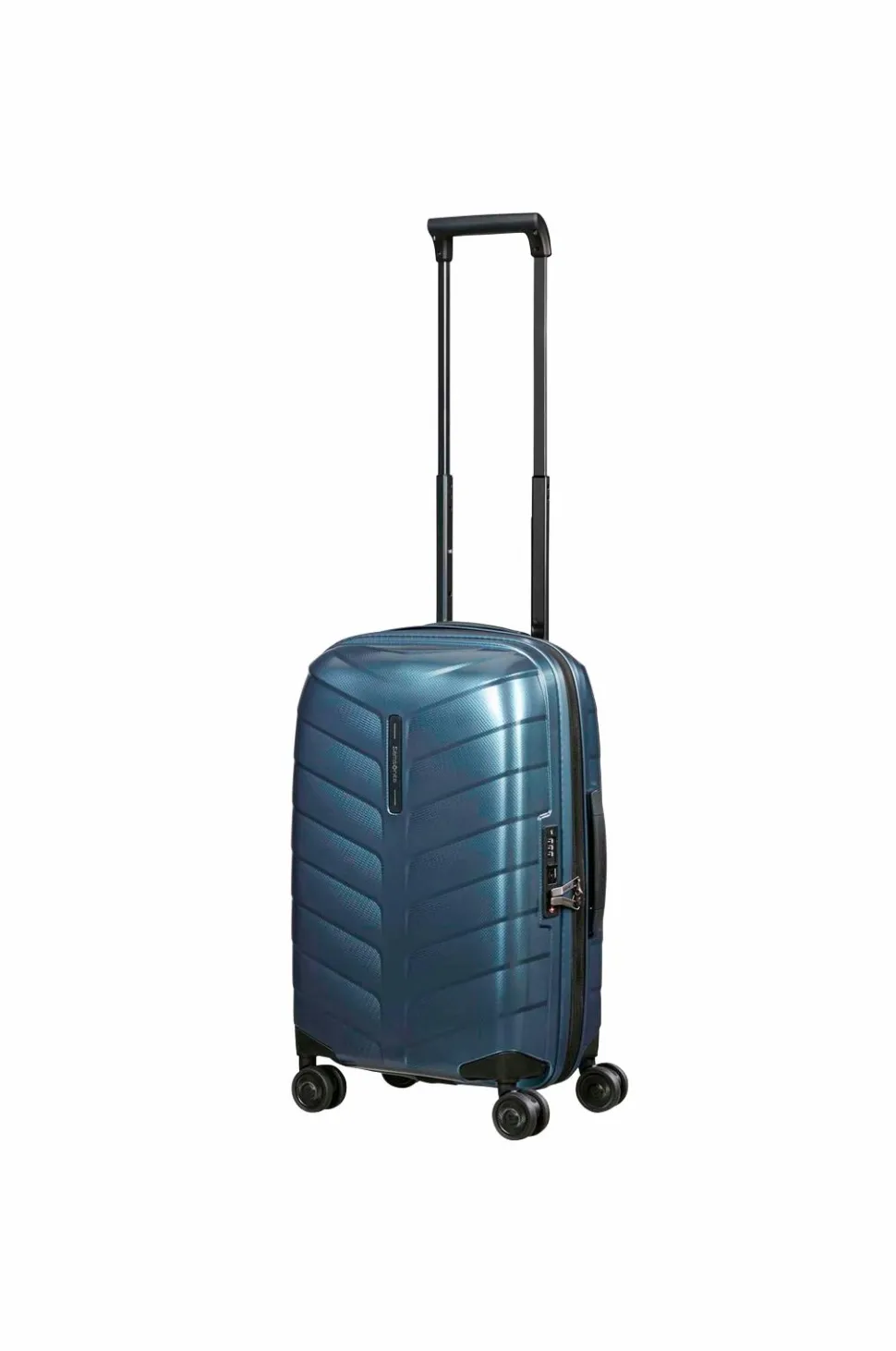 Samsonite Kabinekuffert Attrix Spinner 55 Exp Steel Blue