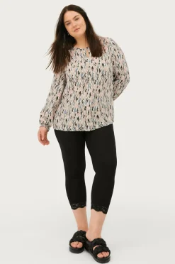 Sandgaard Leggings Oslo Leggings 3/4 With Lace