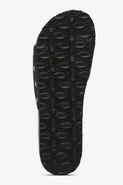 Scholl Iconic Sandaler SL Pescura Flat Cork Canvas Black