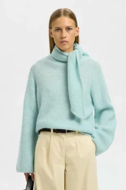 Selected FEMME Pullover slfLlulu LS Bow Knit