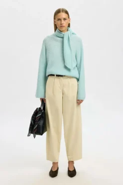 Selected FEMME Pullover slfLlulu LS Bow Knit