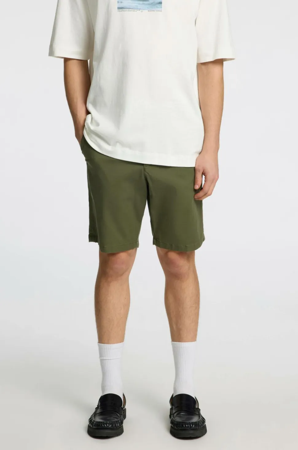 Selected HOMME Chinoshorts slhSlim-Miles Flex Shorts
