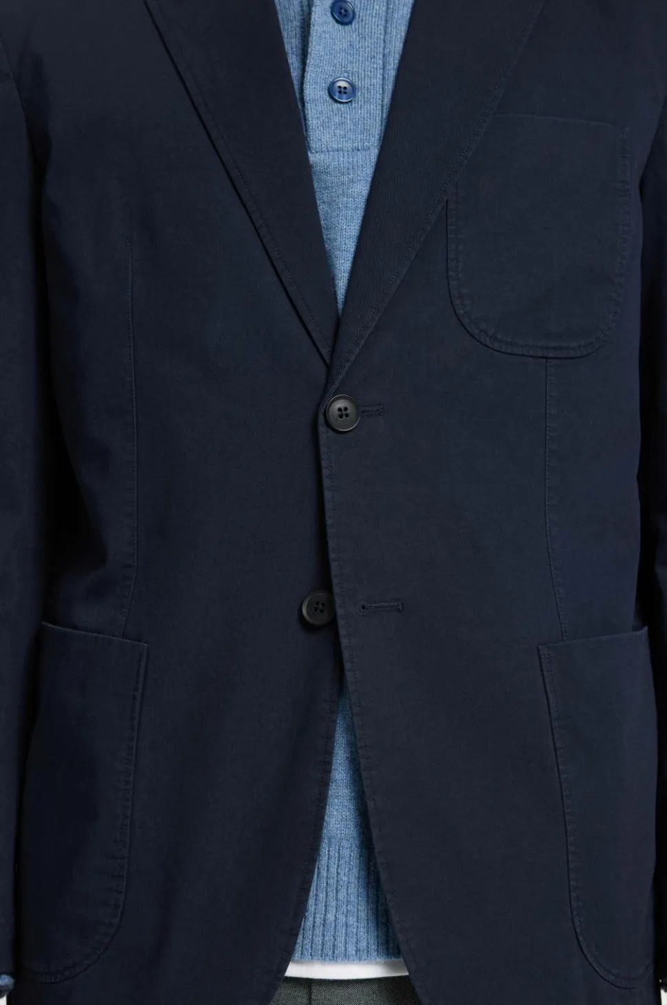 Selected HOMME Habitjakke slhReg-Glen Washed Blz