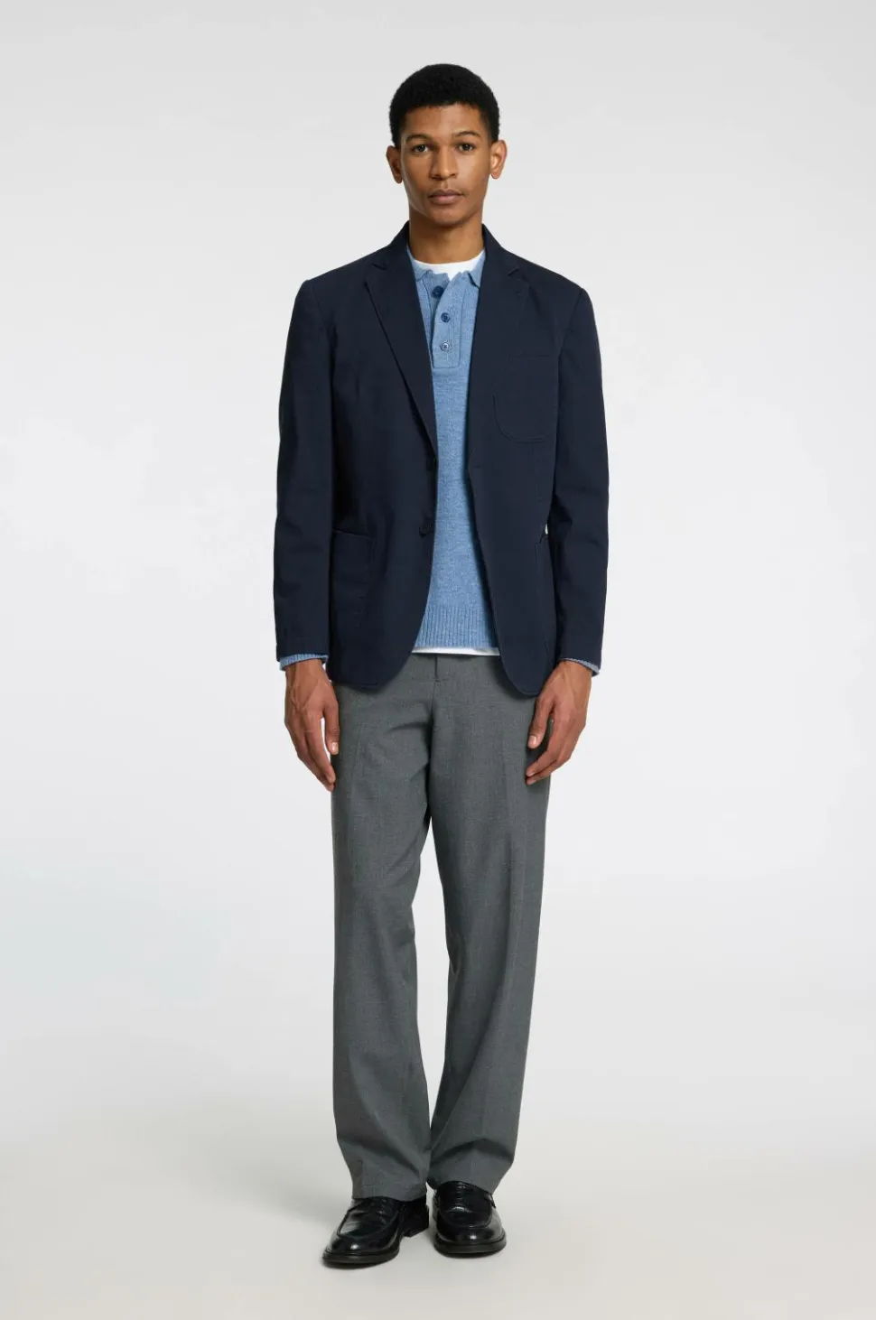 Selected HOMME Habitjakke slhReg-Glen Washed Blz