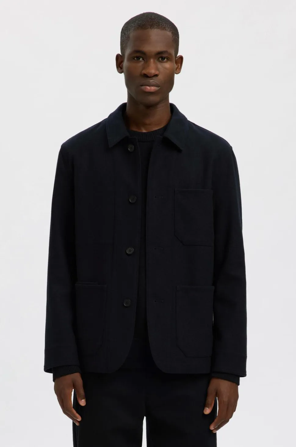 Selected HOMME Jakke slhLandon Wool Blend