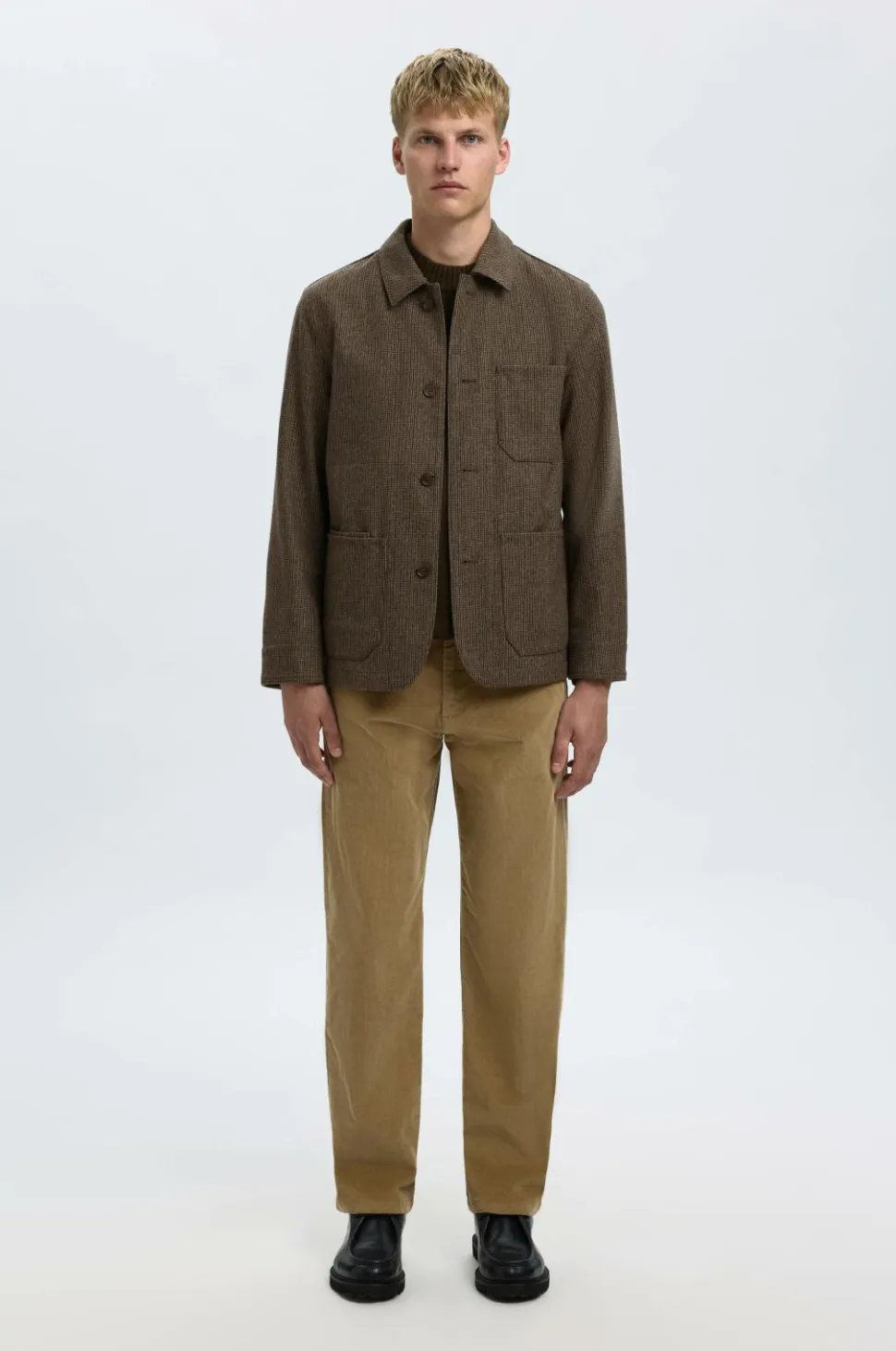 Selected HOMME Jakke slhLandon Wool Blend