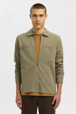 Selected HOMME Overskjorte slhJackie Sweat Zip Jacket