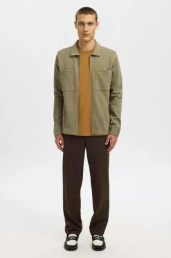 Selected HOMME Overskjorte slhJackie Sweat Zip Jacket